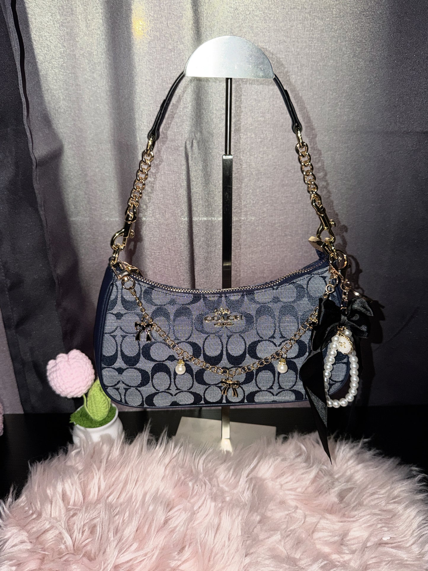 Blue Coach Bag 😍💙
